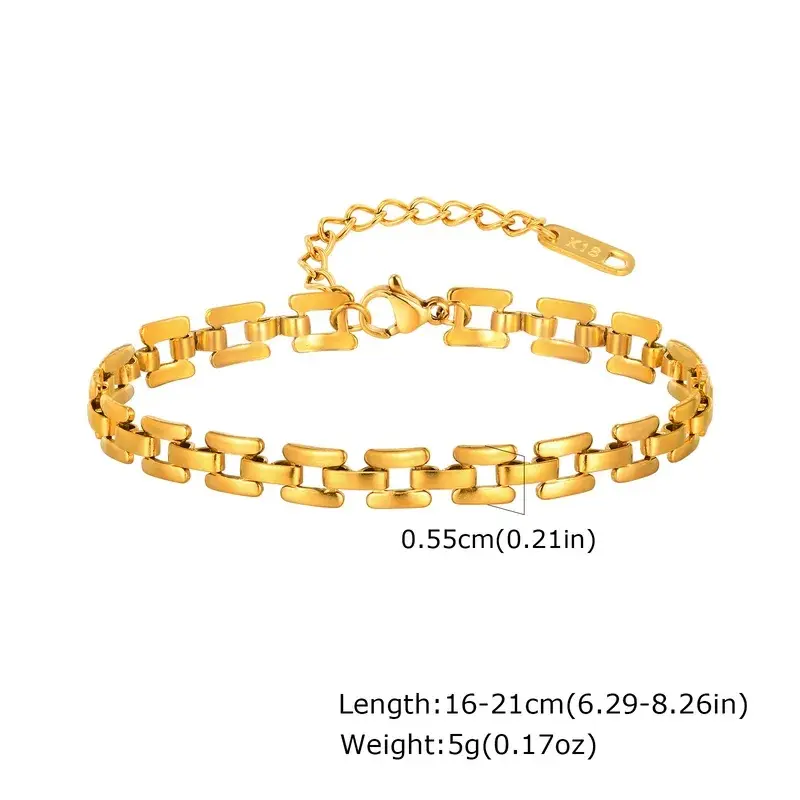 Golden Chain Bracelet - FY0043